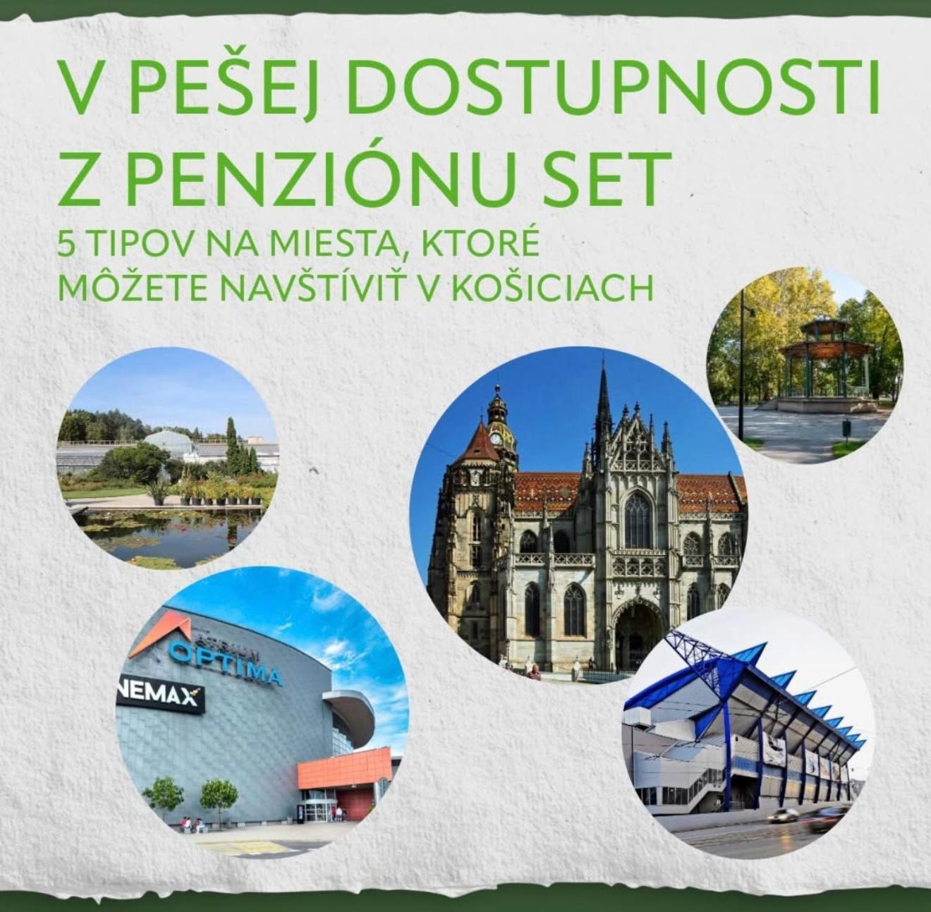 Penzion Set Kösice Dış mekan fotoğraf
